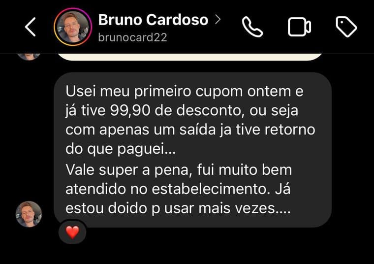 Depoimento de Bruno Cardoso — Canoas em Dobro